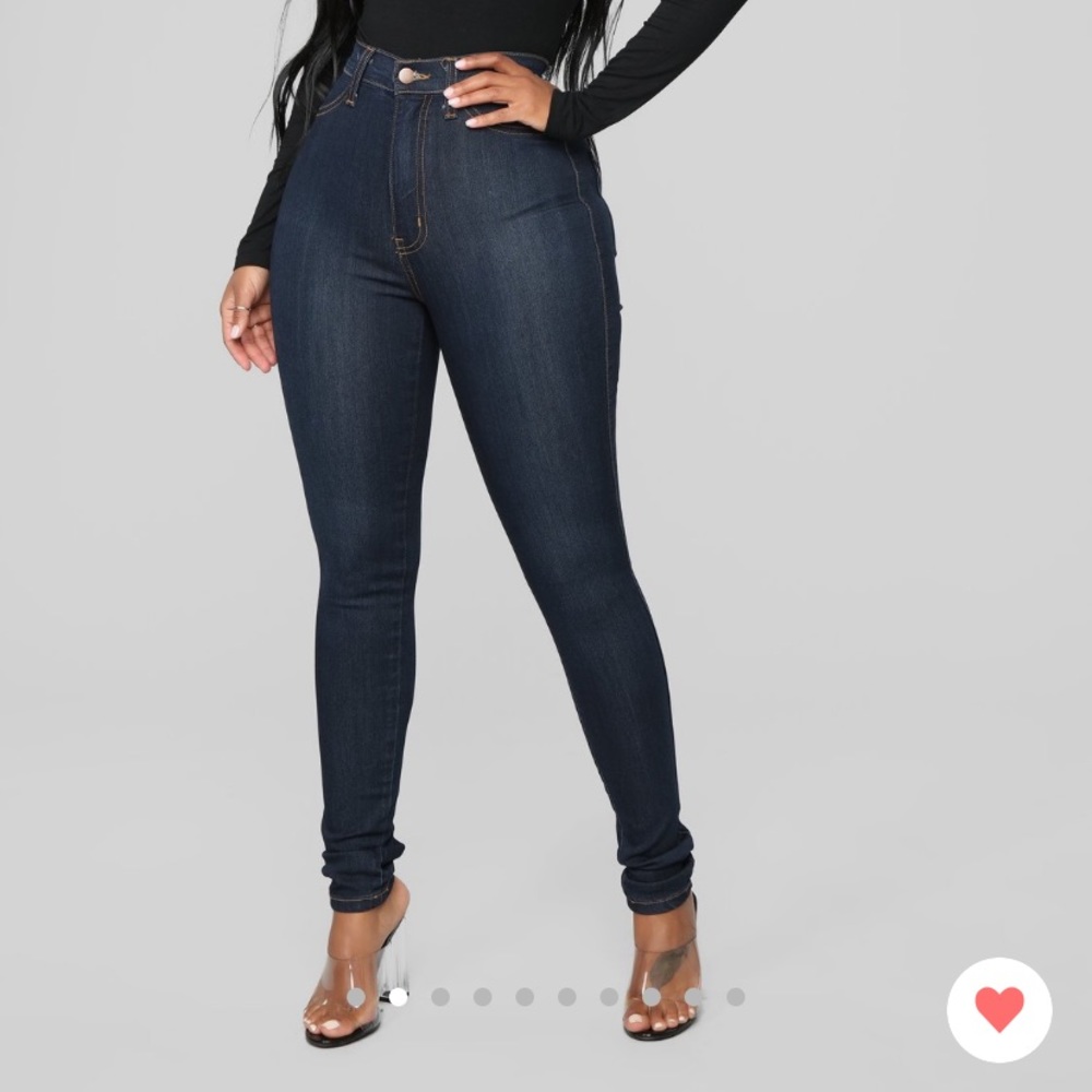 Fashion nova high waist skinny jeans
